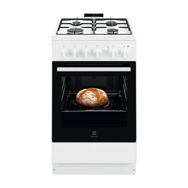 Viryklė ELECTROLUX LKG500013W (dujos+ dujinė orkaitė)
